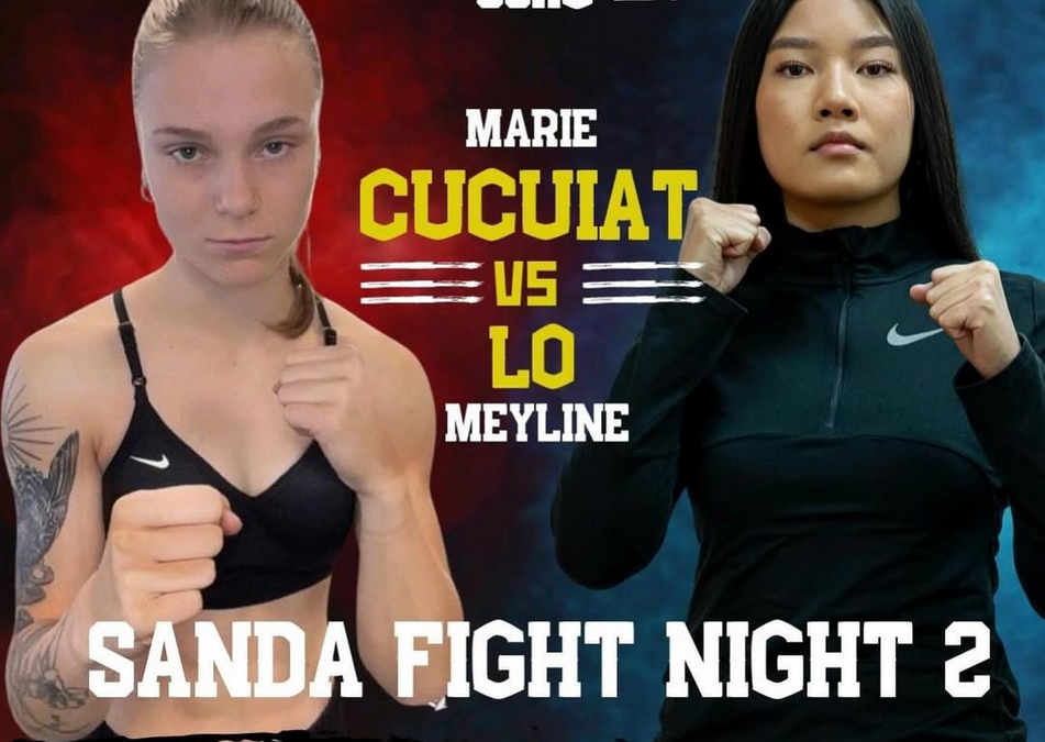 Une membre de Hu Bei Chuan en Sanda Pro